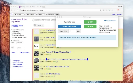 Instant Data Scraper: Libreng Tool Para sa Data Extraction - Screenshot 1