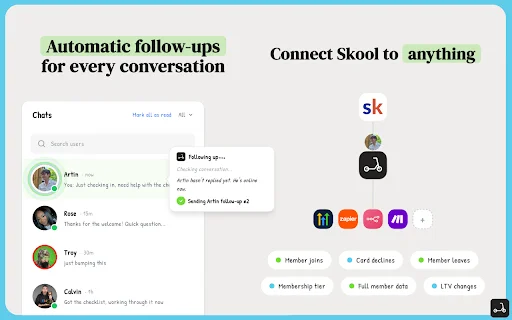 Skoot CRM: I-automate ang Skool Para sa Mas Malaking Kita - Screenshot 1