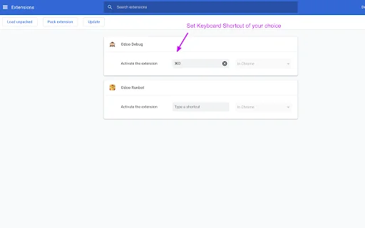 I-download ang Odoo Debug – Mabilis na Debug Mode Tool - Screenshot 2