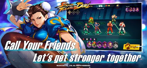 I-download ang Street Fighter Duel – Idle RPG: Labanan ang Kaaway - Screenshot 3