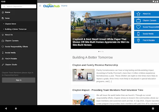 I-download ang ClaytonHub App – Komunikasyon para sa Clayton Homes - Screenshot 5