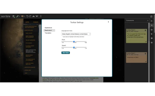 Scrible Extension: Pinakamahusay na Tool sa Pananaliksik at Pagsulat - Screenshot 3