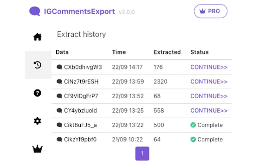 I-download ang IGCommentsExport – I-extract ang IG Comments nang Mabilis - Screenshot 2