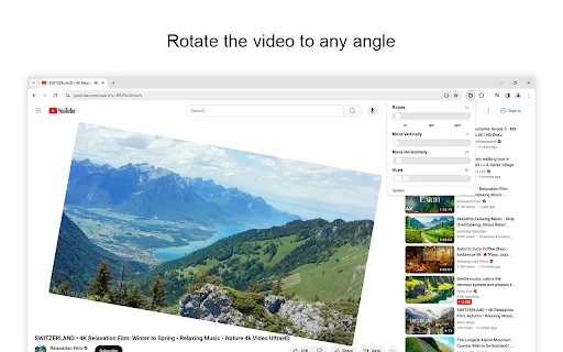 I-rotate ang Video Gamit ang Rotate That Video Player – Libre - Screenshot 1