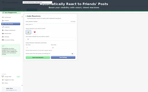 FriendFilter: I-manage ang Iyong Facebook Friends nang Madali - Screenshot 4