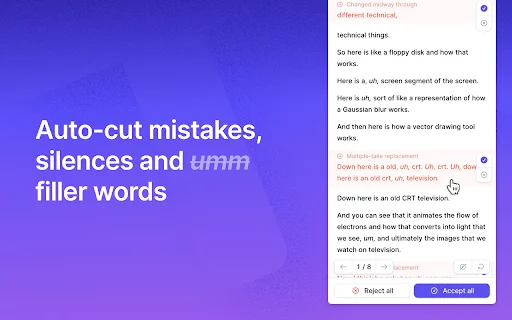 Tella: Pinakamahusay na Screen Recorder na may AI Video Editing - Screenshot 2