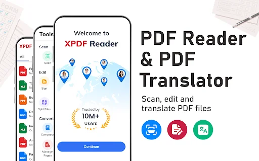 PDF Reader – Translate & Edit: Pinakamabilis na PDF Tool - Screenshot 1