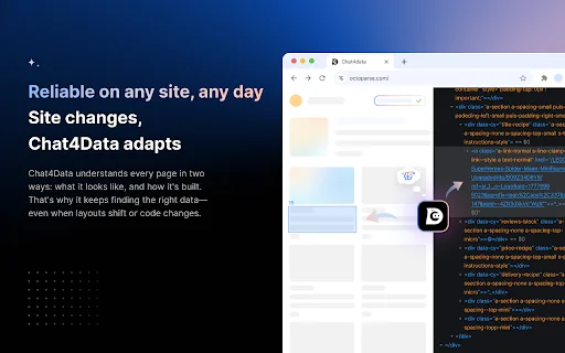 Chat4Data: AI Web Scraper – Makuha ang Web Data Nang Walang Coding - Screenshot 2