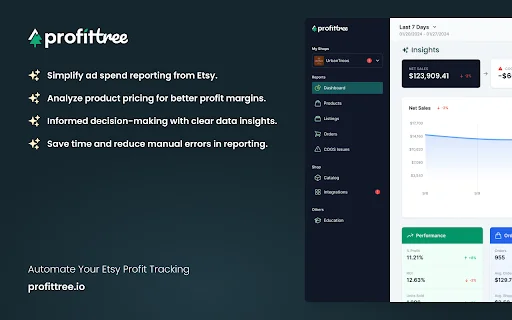 ProfitTree: Etsy Seller Assistant – I-download ang Chrome Extension - Screenshot 5