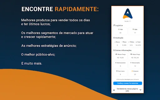 Avantpro AMZ: Pinakamahusay na Amazon Market Analysis Tool - Screenshot 2