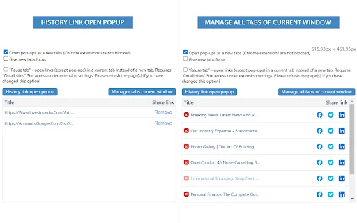 I-download ang Open Link in Same Tab – Iwasan ang Gulo sa Tabs - Screenshot 3
