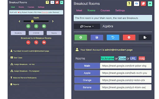 Google Meet Breakout ni Robert Hudek – Libreng Tool para sa Guro - Screenshot 1