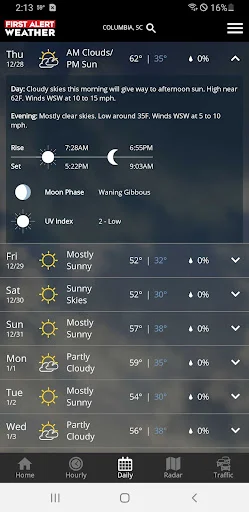 I-download ang WIS News 10 FirstAlert Weather – Tumpak na Forecast - Screenshot 3
