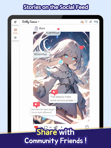 I-download ang Dobby Canvas – AI Art Generator at Anime App - Screenshot 20