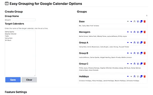 Easy Grouping for Google Calendar – Ayusin ang Iyong Iskedyul - Screenshot 2