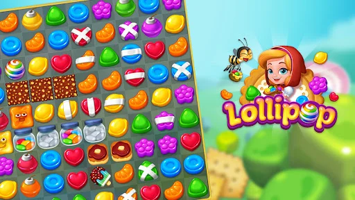 I-download ang Lollipop: Sweet Taste Match 3 – Libreng Puzzle Game - Screenshot 27