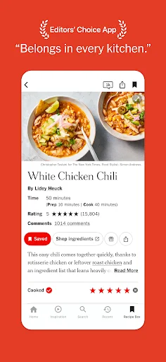 NYT Cooking: Subukan ang Masasarap na Recipe – I-download Ngayon - Screenshot 2