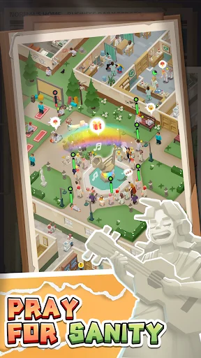 I-download ang IDLE MAD HOUSE TYCOON – Pamahalaan ang Baliw na Hospital - Screenshot 3